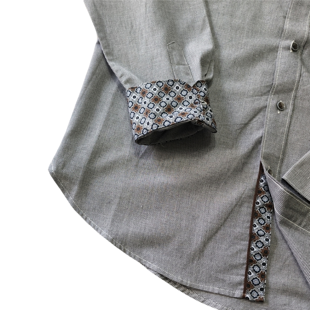 Men's Age of Wisdom Button Down Shirt Sz M NWT - Picture 2 of 6